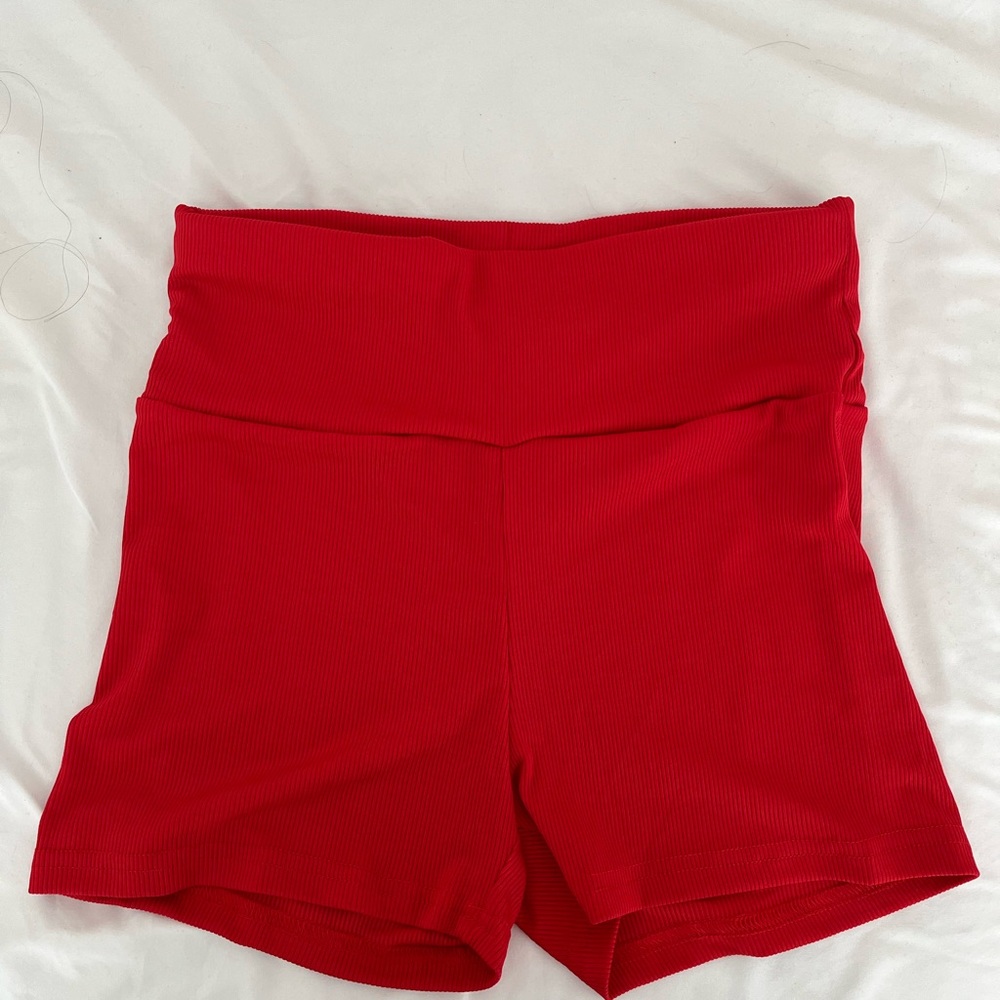 Red Women's Shorts